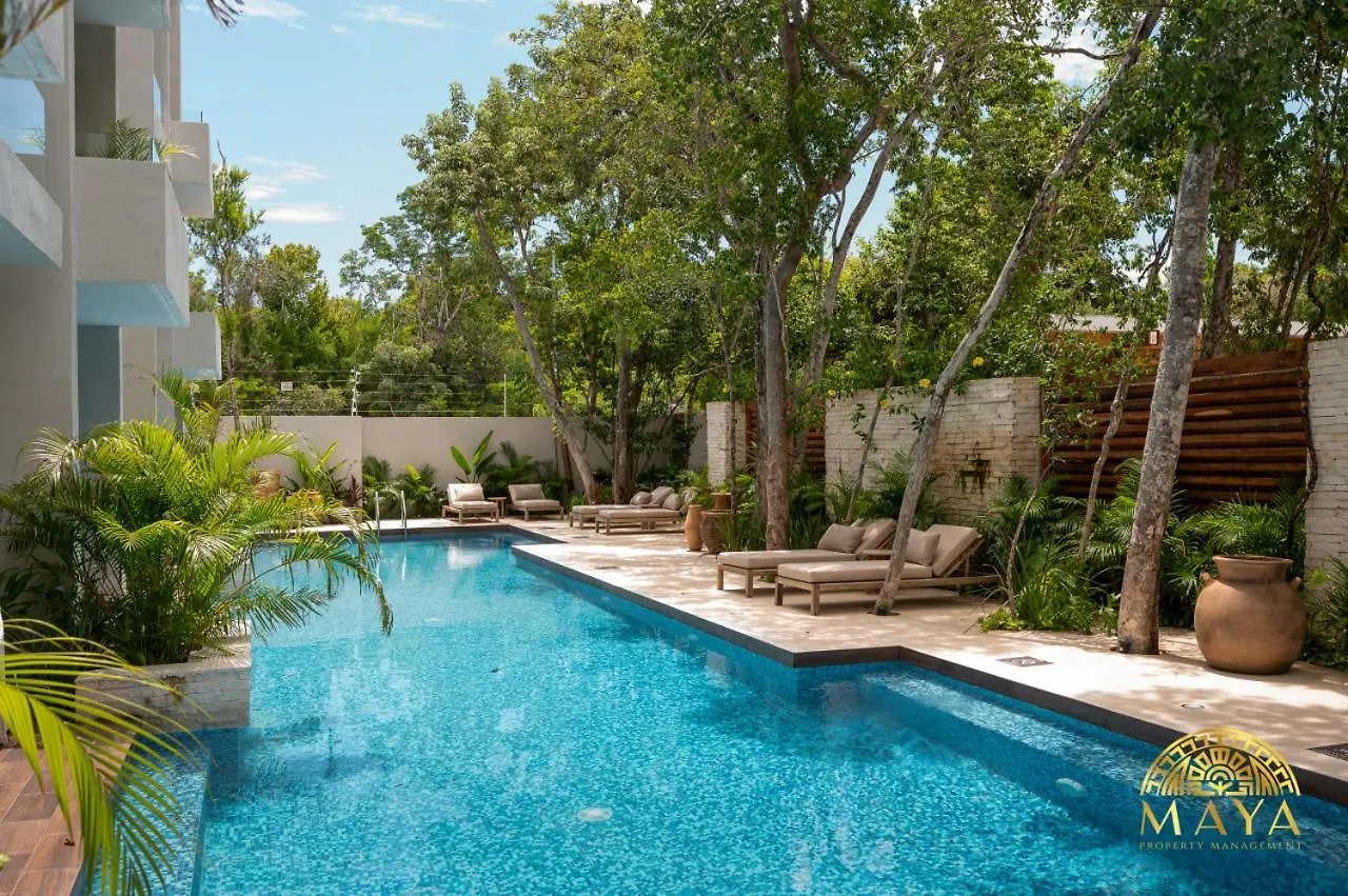 Nhoa 211A Lux 2Br Condo Pool View In Aldea Zama Tulum Holiday home