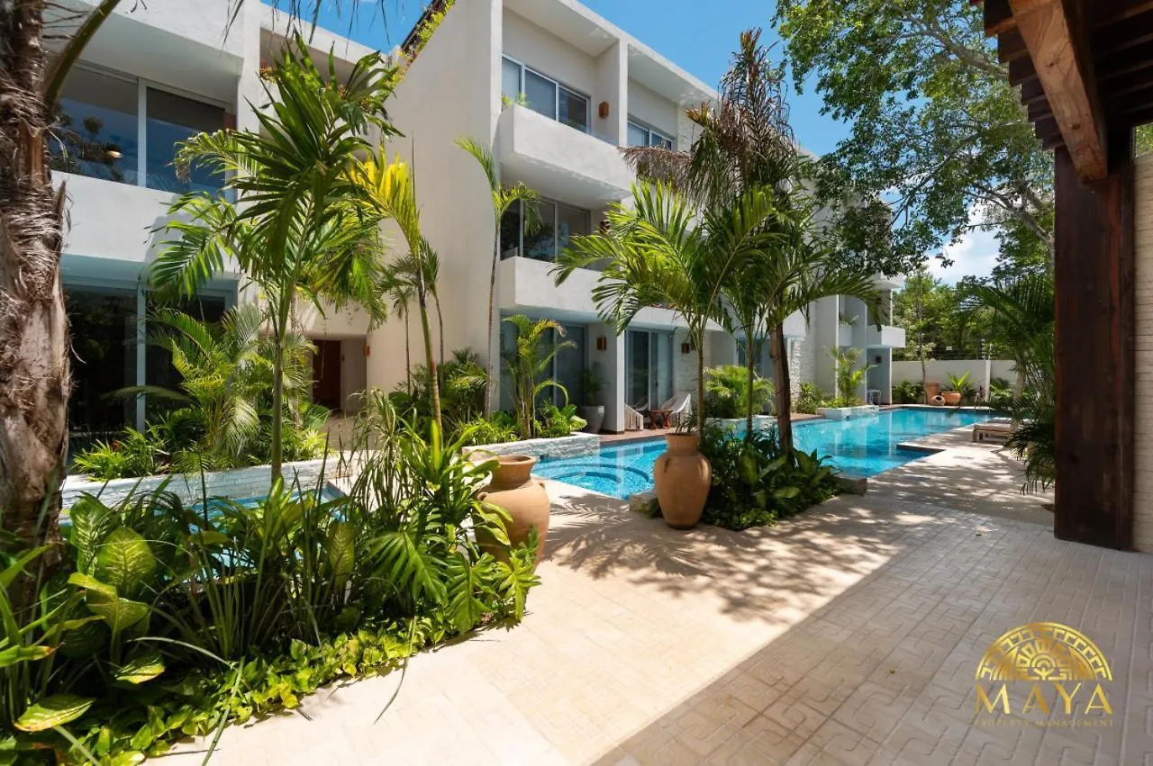 Nhoa 211A Lux 2Br Condo Pool View In Aldea Zama Tulum Holiday home